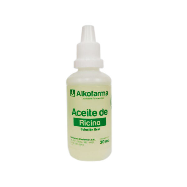 Aceite De Ricino Cont. Neto 30 Ml...venta X 1unidad