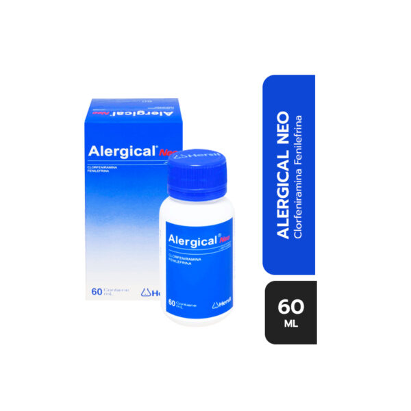 ALERGICAL NEO JARABE X 60 ML...venta x 1unidad