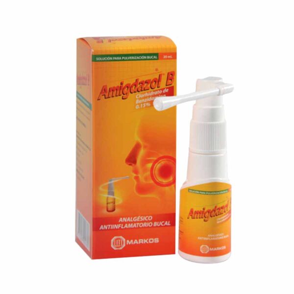 Amigdazol B Spray...venta X 1unidad