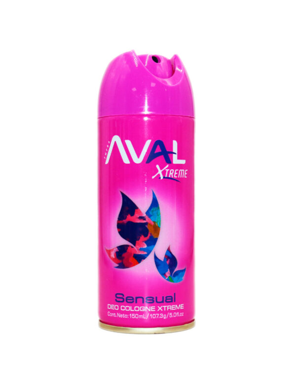 AVAL XTREME SENSUAL CONT.NETO 150 ML...venta x 1unidad