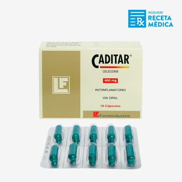 CADITAR 400MG X 10CAPS...venta x 1unidad