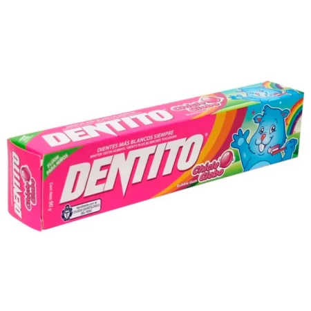 CREMA DENTAL DENTITO SABOR CHICLE CONT.NETO 85 GR...venta x 1unidad