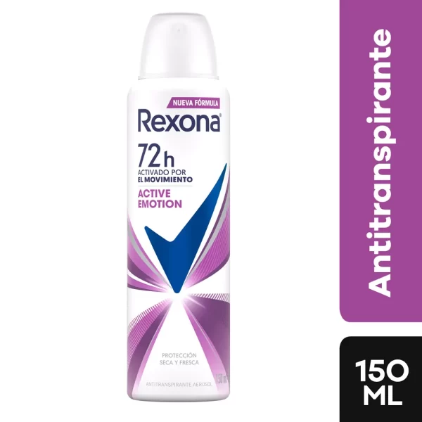 DESODORANTE REXONA SPRAY ACTIVE EMOTION...venta x 1unidad