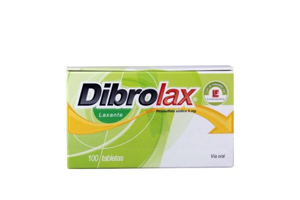 DIBROLAX 5 MG X 100 TABL...venta x 1unidad