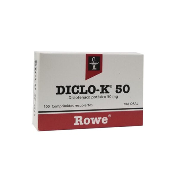 DICLO - K 50 (DICLOFENACO POTÁSICO 50 MG)...venta x 1unidad