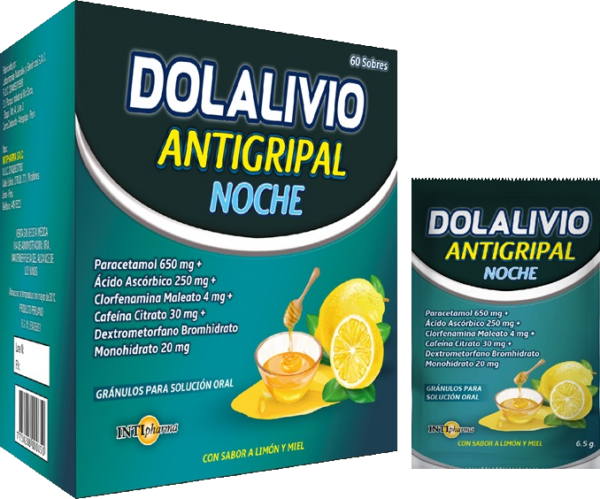 Dolalivio Noche Caja X 60 Sobres...venta X 1 Sobre