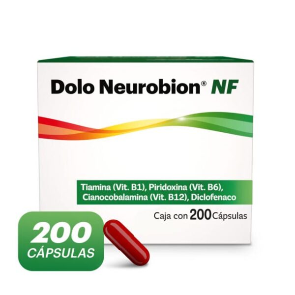 DOLO NEUROBIÓN NF CAJA X 200 CÁPSULAS ( doloneurobion  )...venta x 1unidad