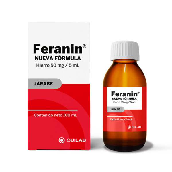 Feranin (hierro 50 Mg/5 Ml...venta X 1unidad