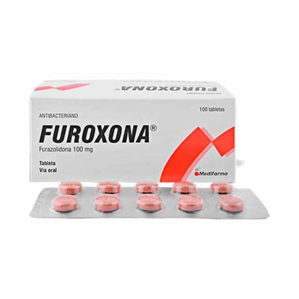 FUROXONA (FURAZOLIDONA 100 MG)...venta x 1unidad