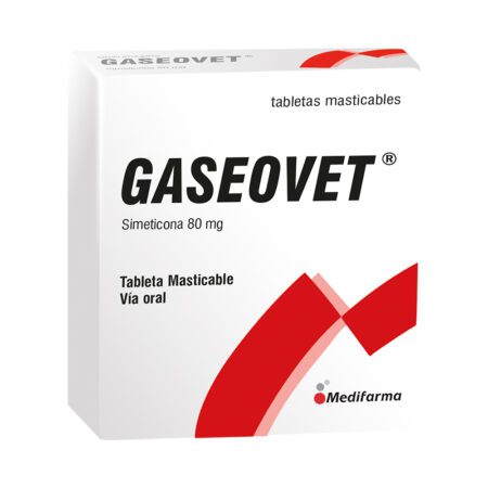 GASEOVET MASTICABLE  simeticona 80MG X 120 TAB...venta x 1unidad