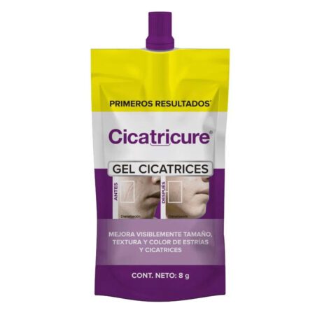 GEL CICATRICURE EN SACHET CONT.NETO 8 GR...venta x 1unidad