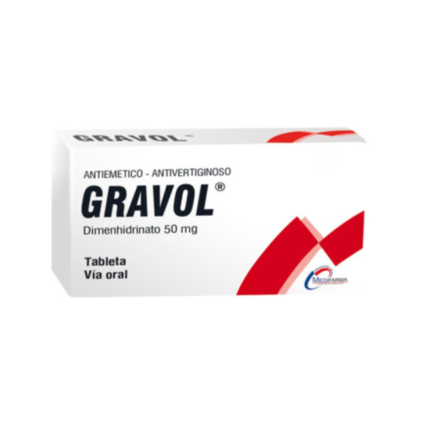 GRAVOL 50MG...venta x 1unidad