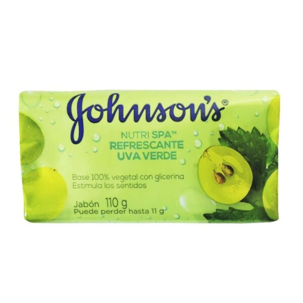 JABÓN ADULTO JOHNSONS UVA VERDE CONT.NETO 110 GR...venta x 1unidad