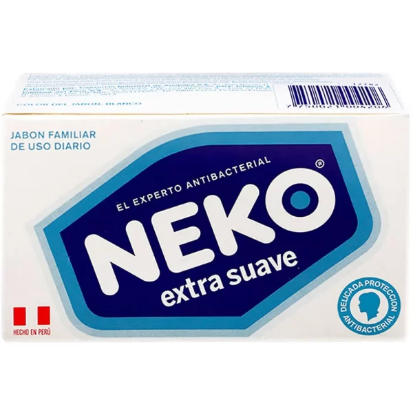 JABÓNCILLO NEKO EXTRA SUAVE CONT.NETO 125GR........venta x 1unidad