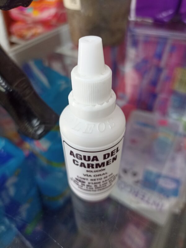 AGUA DEL CARMEN CONT.NETO 30 ML...venta x 1unidad