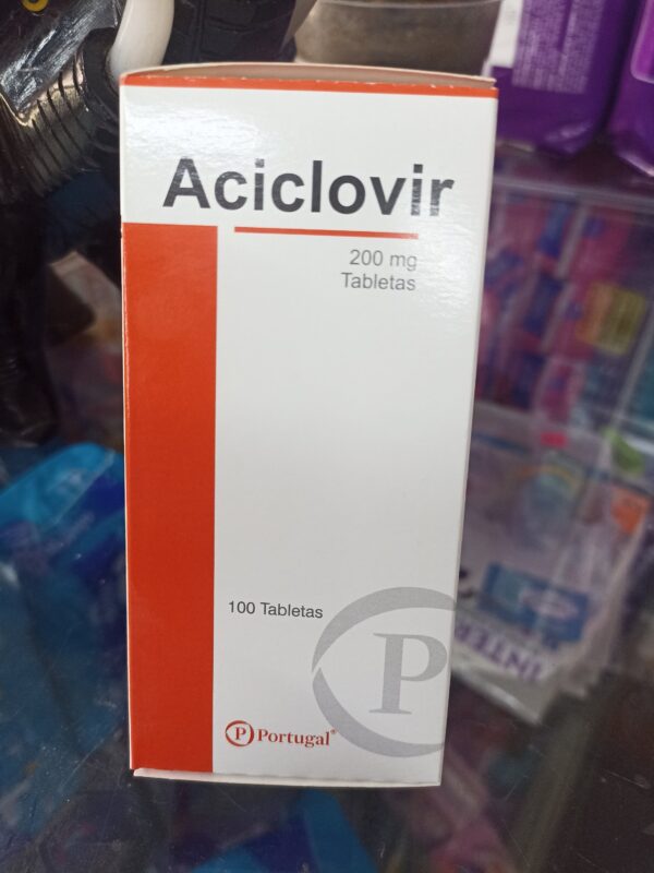 ACICLOVIR 200MG X 100 TABL.....................venta x 1unidad