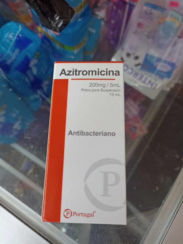 AZITROMICINA 200MG/5ML SUSP X 15 ML...venta x 1unidad