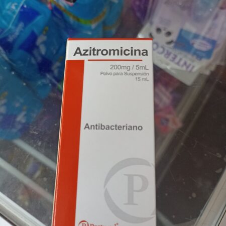 Azitromicina 200mg/5ml Susp X 15 Ml...venta X 1unidad