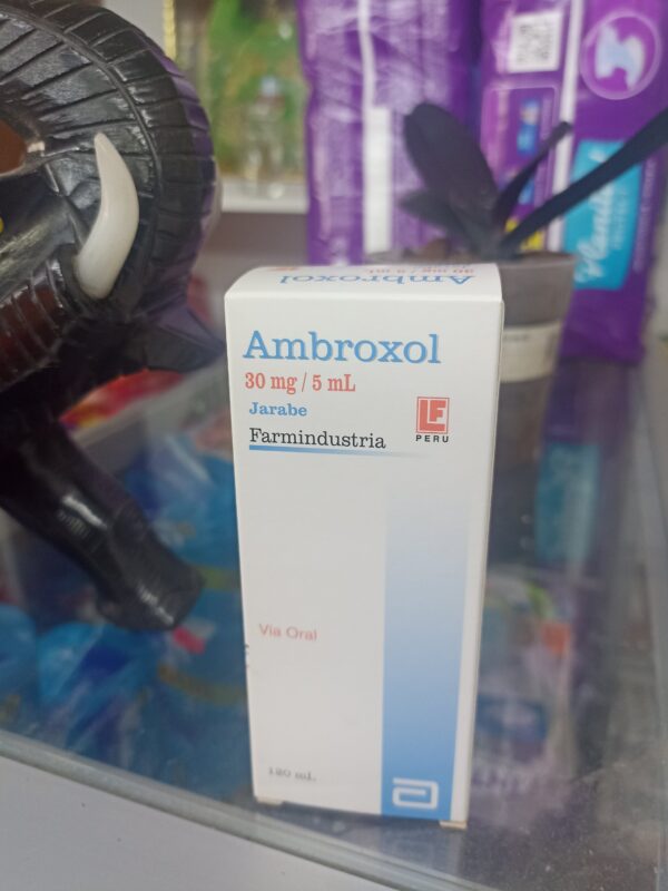 JARABE AMBROXOL 30MG X 120 ML ADULTO...venta x 1unidad