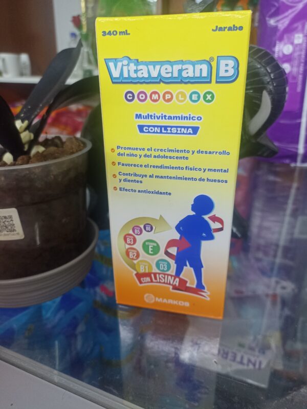 VITAVERAN B JARABE (B1,B2,B3,B5,B6 ,E,D3)..............venta x 1unidad