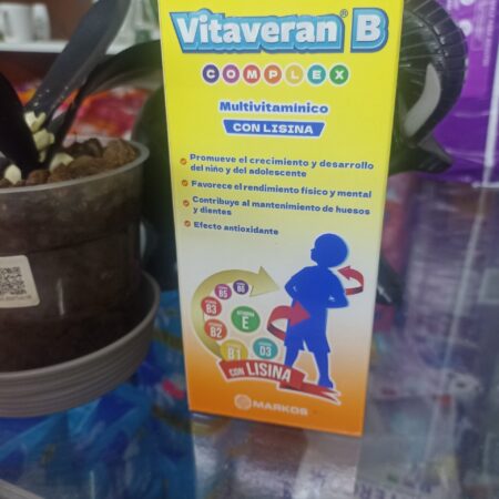 Vitaveran B Jarabe (b1,b2,b3,b5,b6 ,e,d3)..............venta X 1unidad