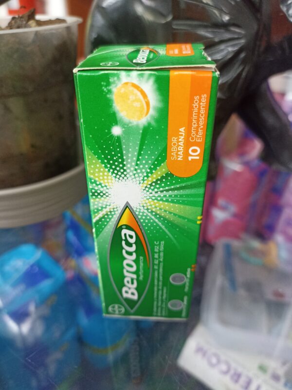 BEROCCA CAJA X 10 COMP. EFERVECENTE...................venta x 1unidad