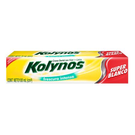 KOLYNOS  SUPER BLANCO CONT.NETO 100 ML...venta x 1unidad