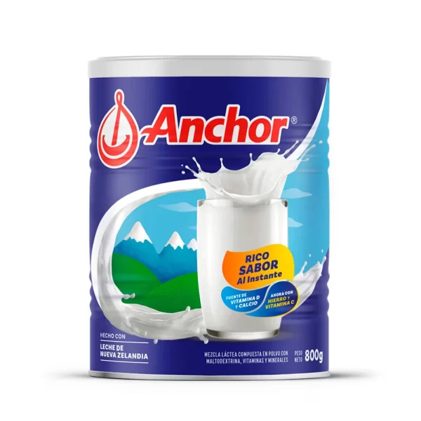 LECHE ANCHOR TARRO X 800GR...venta x 1unidad