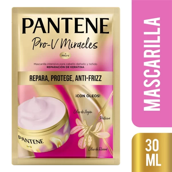 MASCARILLA PANTENE REPARA PROTEGE ANTIFRIZZ CON.NET 30 ML...venta x 1unidad