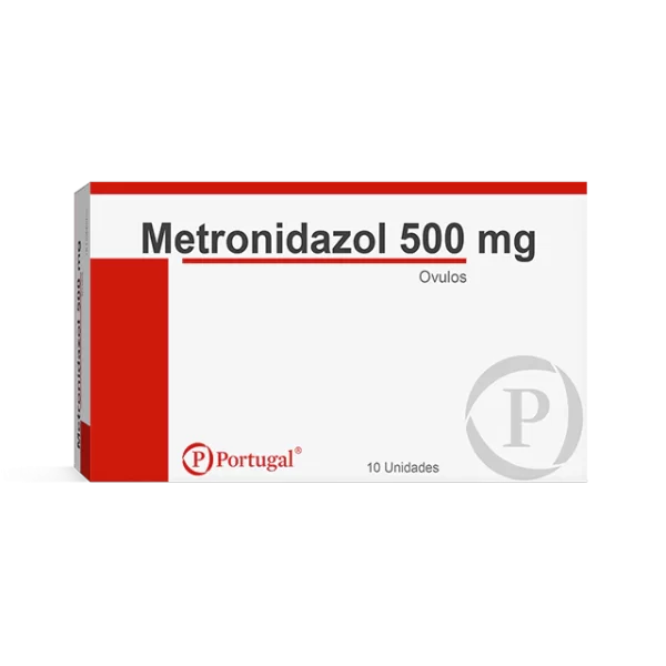 METRONIDAZOL 500 MG OVULOS CAJA X 10 UNIDADES...venta x 1unidad