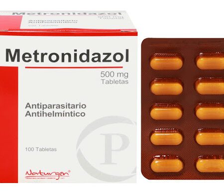 METRONIDAZOL TABLETA CAJA X 100...venta x 1unidad