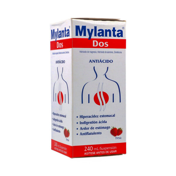 MYLANTA dos FRESA CONT.NETO 240 ML...venta x 1unidad