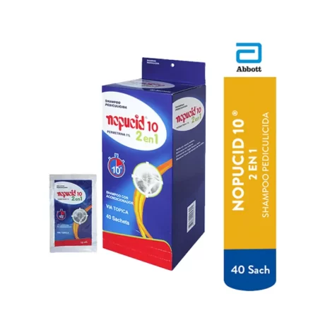 Nopucid 2 En 1(permetrina)...venta X 1unidad