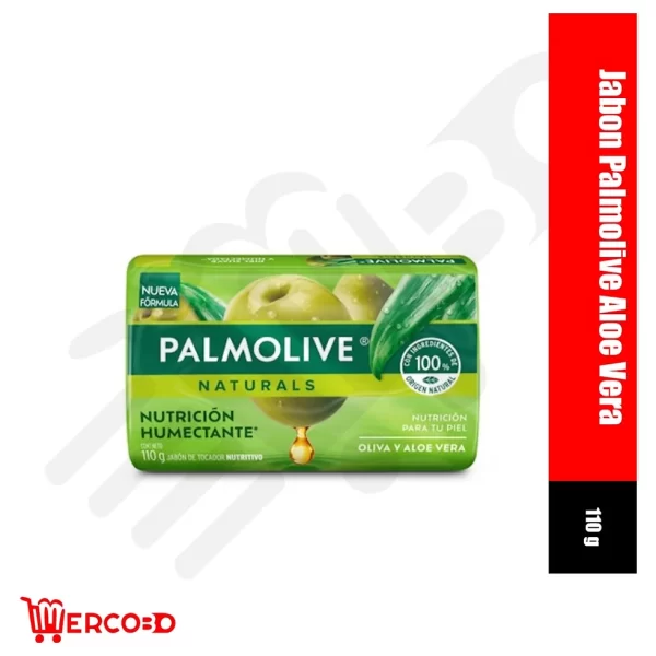 PALMOLIVE JABÓN NATURALS NUTRICIÓN HUMECTANTE (OLIVA Y ALOE) 110gr......venta x 1unidad