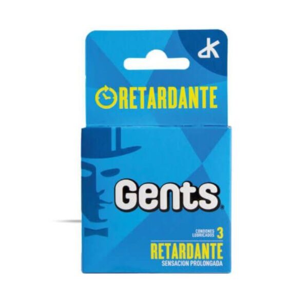 PRESERVATIVO GENTS RETARDANTE 24 X 3.............venta x 1unidad