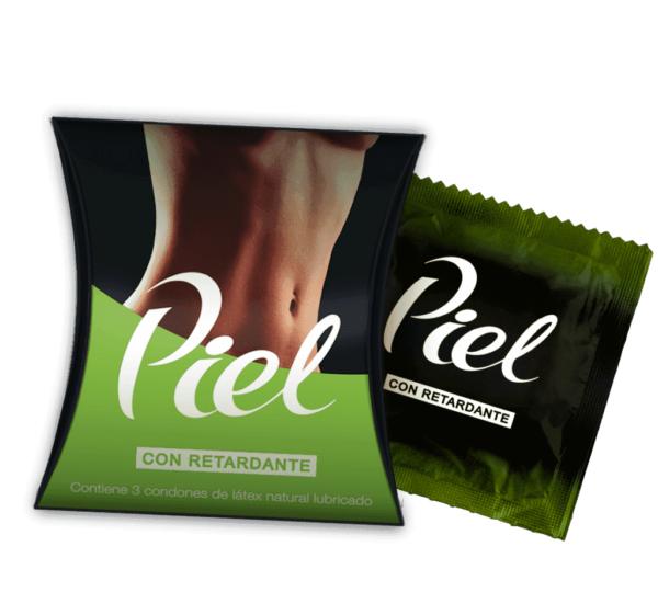 Preservativo Piel Fantasia Menta X3...venta X 1unidad
