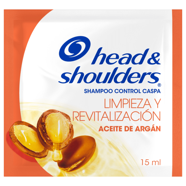 Shampoo Head & Shoulder Limpieza Y Revitalización (argan) Cont.neto 15 Ml...venta X 1unidad