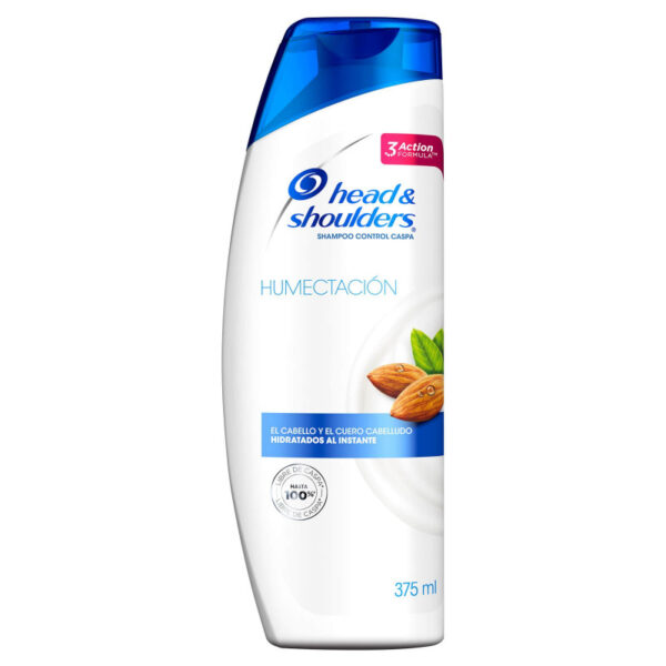 SHAMPOO HEAD SHOULDERS HUMECTACÍON CONT NETO 375 ML...venta x 1unidad