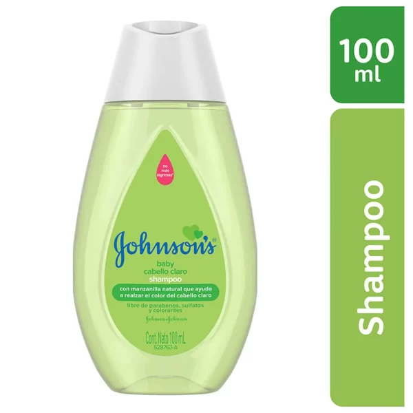 SHAMPOO JOHNSON´S BABY  MANZANILLA CONT.NETO 100 ML...venta x 1unidad