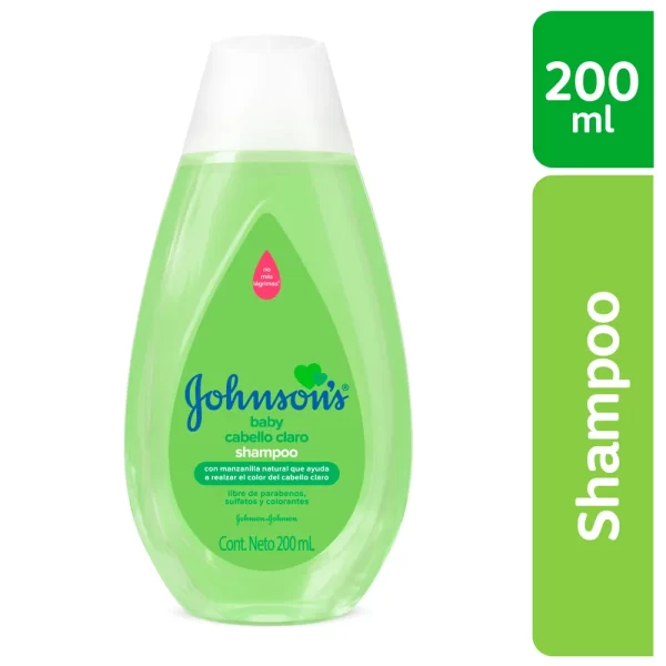 SHAMPOO JOHNSON´S BABY MANZANILLA CONT.NETO 200 ML...venta x 1unidad