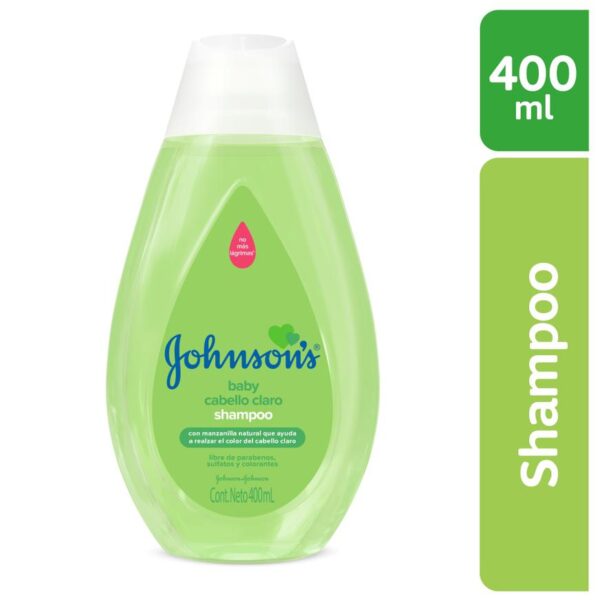 SHAMPOO JOHNSON´S BABY MANZANILLA CONT.NETO 400 ML...venta x 1unidad