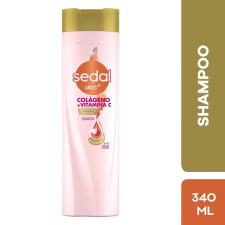 SHAMPOO SEDAL COLAGENO + VITAMINA C CONT .NETO 340 ML...venta x 1unidad