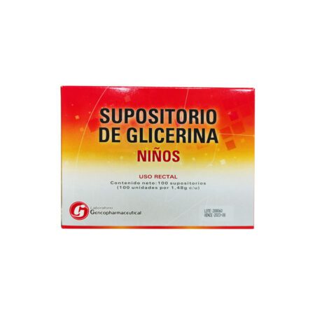 SUPOSITORIO DE GLICERINA PARA NIÑOS...venta x 1unidad