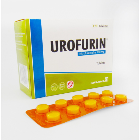 UROFURIN (NITROFURANTOINA 100 MG)...venta x 1unidad