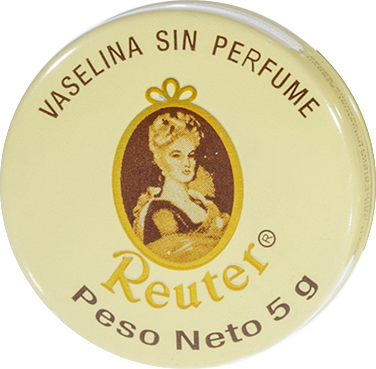 VASELINA REUTER SIN PERFUME PESO 5G...venta x 1unidad