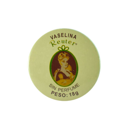 VASELINA REUTER SIN PERFUME PESO NETO 18 GR...venta x 1unidad