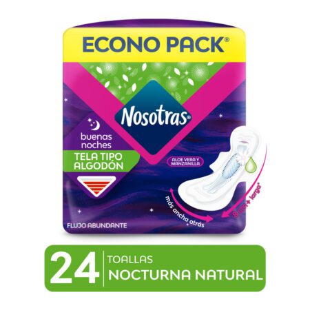 TOALLA NOSOTRAS NOCHE PAQUETE X 24 UNIDADES...venta x 1unidad