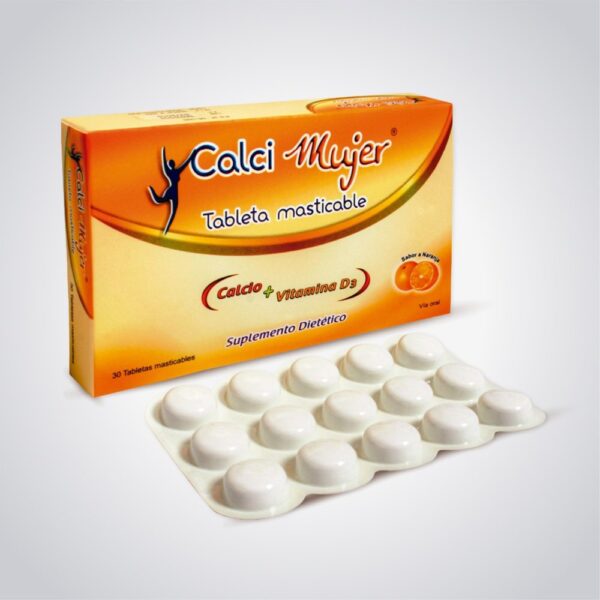 CALCIMUJER MASTICABLE X 30 TABL MAST...venta x 1unidad