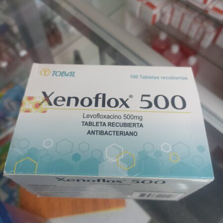 XENOFLOX 500 ( LEVOFLOXACINO) CAJA X 100 TABLETAS...venta x 1unidad