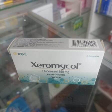 XEROMYCOL (FLUCONAZOL DE 150 MG ) CAJA X DOS...venta x 1unidad